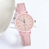 Arzonai Stylish Leather Belt Watch For Women
